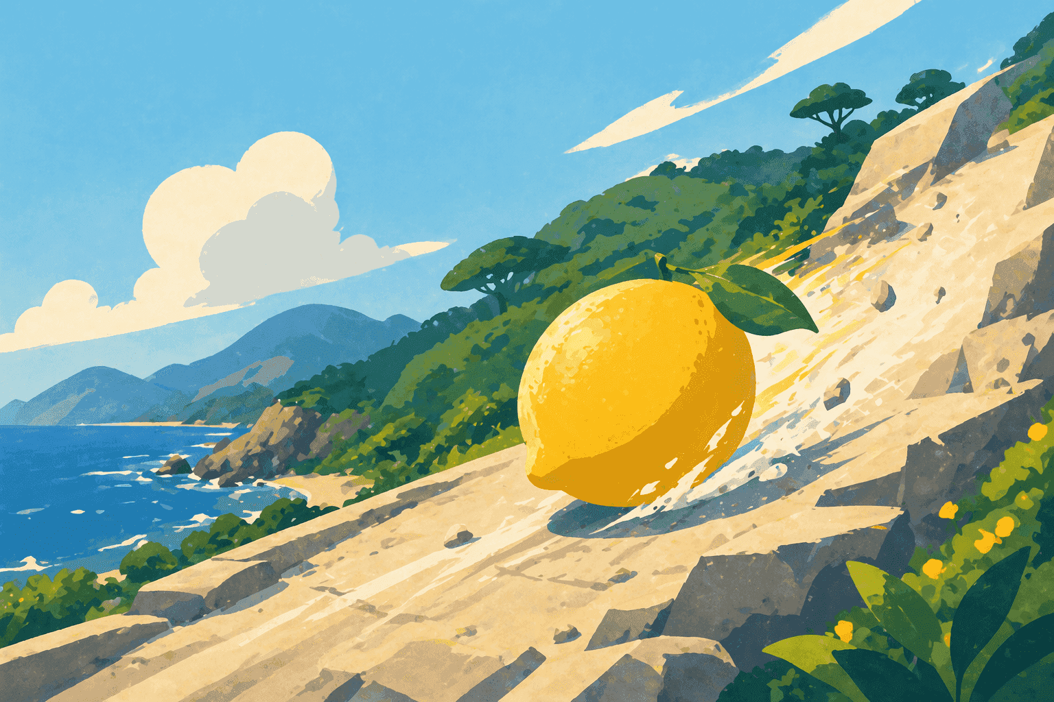 Fresh lemon